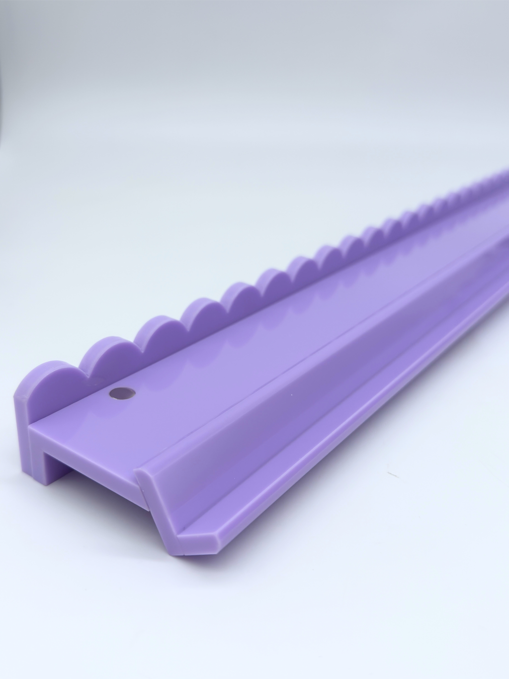 Purple Racks w/Purple Scallop Pusher