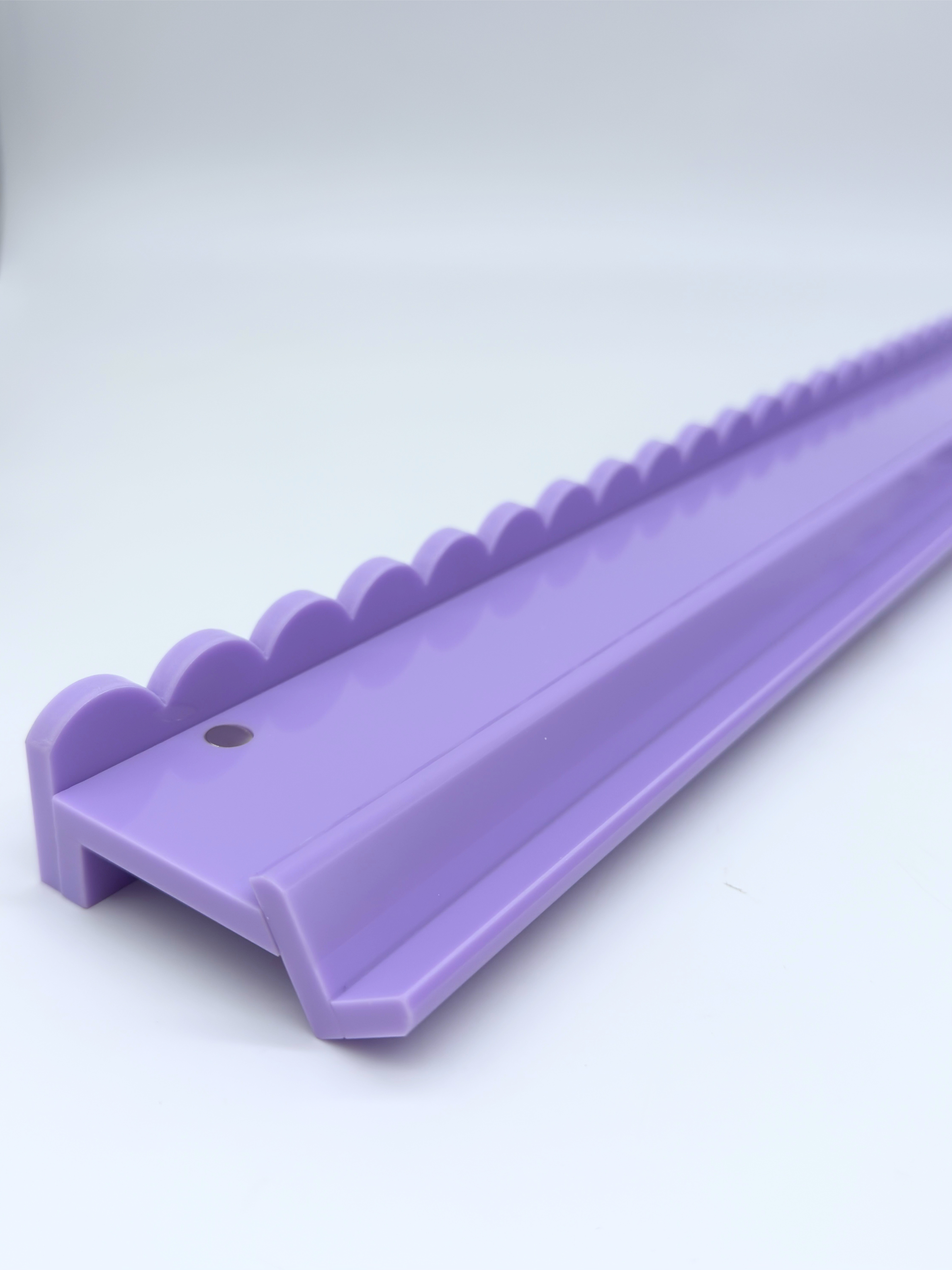 Purple Racks w/Purple Scallop Pusher